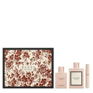 Gucci Bloom Gift Set 100ml EDP + 100ml Body Lotion + 10ml EDP