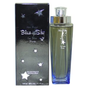 New Brand Blue Sky For Men Eau de Toilette 100ml Spray
