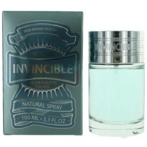 New Brand Invincible For Men Eau de Toilette 100ml Spray