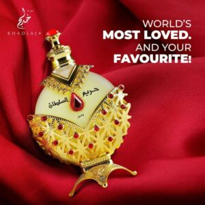 Khadlaj Perfumes Hareem Al Sultan Gold Concentrated Oil Perfume 35ml