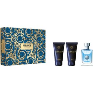 Versace pour Homme Gift Set 50ml EDT + 50ml Shower Gel + 50ml Aftershave Balm