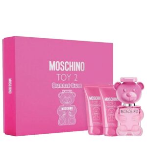 Moschino Toy 2 Bubble Gum Gift Set 50ml EDT + 50ml Body Lotion + 50ml Shower Gel