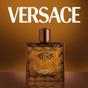 Versace Eros Najim Gift Set 100ml Parfum + 10ml Parfum + Toiletry Bag