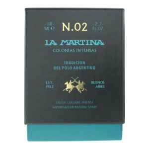 La Martina Blue Gardenia Eau de Cologne 80ml Spray