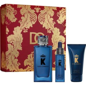 Dolce & Gabbana K Gift Set 100ml EDT + 50ml Aftershave Balm + 50ml Shower Gel