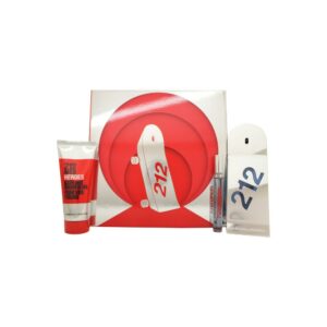Carolina Herrera 212 Heroes Gift Set 90ml EDT + 100ml Shower Gel