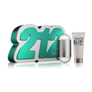 Carolina Herrera 212 NYC Gift Set 100ml EDT + 100ml Body Lotion + 10ml EDT