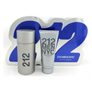 Carolina Herrera 212 NYC Men Gift Set 100ml EDT + 100ml Aftershave Gel