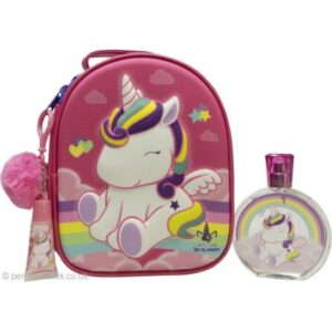 Air-Val Eau My Unicorn Gift Set 100ml EDT + Lip Gloss + Bag