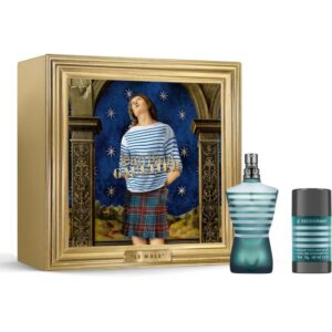 Jean Paul Gaultier Le Male Gift Set 125ml EDT  + 50ml Aftershave Balm + 75g Deodorant Stick