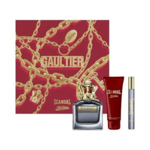 Jean Paul Gaultier Scandal Pour Homme Gift Set 100ml EDT + 10ml EDT + 75ml Shower Gel