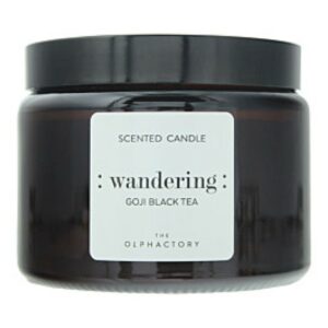 The Olphactory Wandering Goji Black Tea Scented Candle 135g