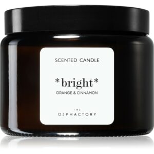 The Olphactory Bright Orange Cinnamon Scented Candle 135g