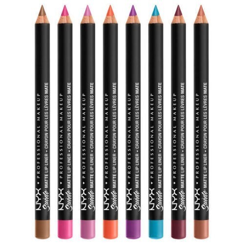 NYX Professional Makeup Suede Matte Lip Liner 1g - CHOOSE SHADE - NEW Sealed
