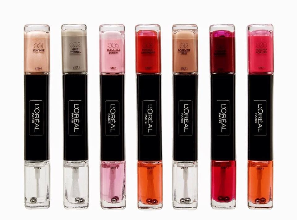 L'OREAL INFALLIBLE GEL EFFECT NAIL POLISH & TOP COAT DUO - Pick Shade