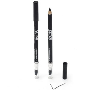 Saffron Longwear Smoother With Brush To Fill, Line And Shape Brows Black New