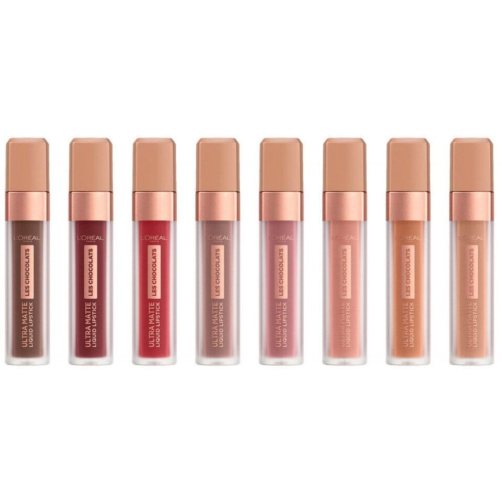 L'Oreal Les Chocolates Ultra Matte Liquid Lipstick - Choose Your Shade - NEW