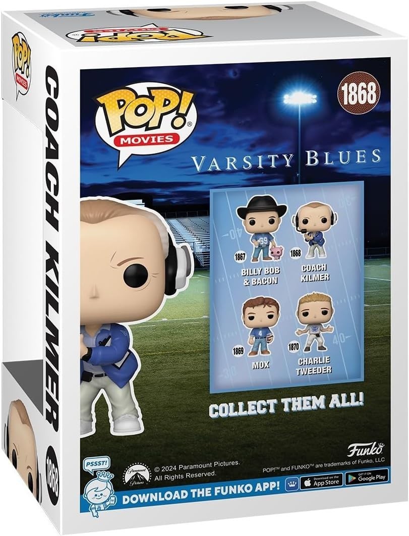 Funko POP Movies Coach Kilmer Varsity Blue Collectable Vinyl Figure 1868 - Image 4