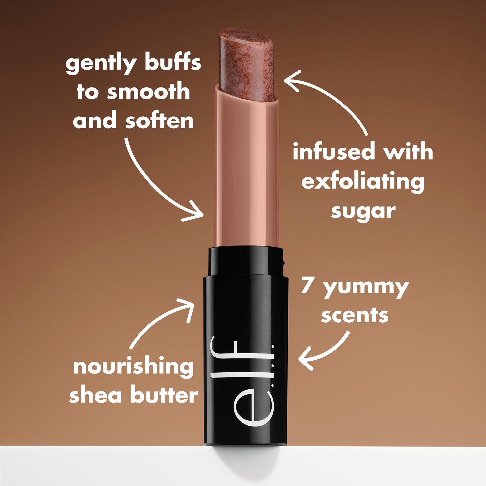 e.l.f. Lip Exfoliator, Moisturizing Scented Lip Scrub For Exfoliating & Smoothin - Image 2